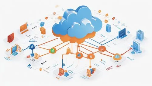 Cloud computing, 3-tier web architecture, AWS infrastructure, modern data center, serverless computing, scalable microservices, load balancer, application servers, database storage, caching layer, API