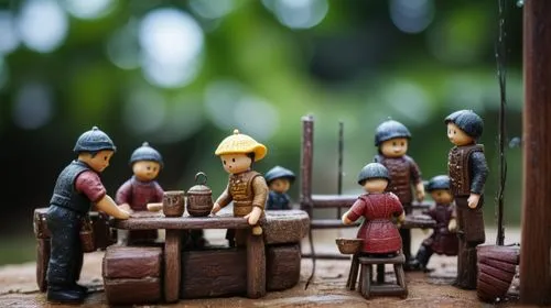 miniature figures,wooden figures,playmobil,construction workers,forest workers,tilt shift,construction toys,little people,christmas crib figures,construction industry,construction set toy,link building,play figures,wooden toys,builders,clay figures,miniatures,diorama,labour market,wooden construction,Photography,General,Cinematic
