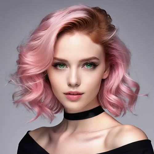 pink hair,pink beauty,natural pink,neopolitan,rose pink colors,peony pink,Photography,General,Realistic