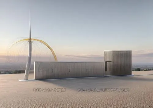 this is a rendering of an energy generating building,renderings,sky space concept,unbuilt,3d rendering,snohetta,modern architecture,prefabricated buildings,residencial,interorbital,prefabricated,revit