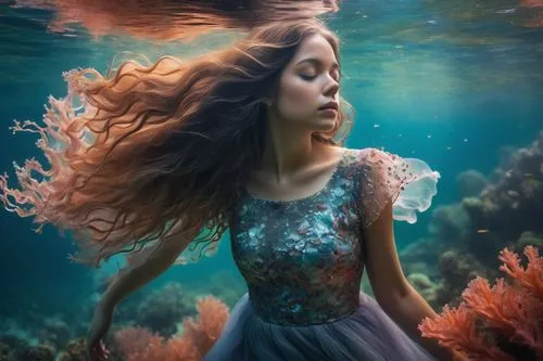 underwater background,submerged,mermaid background,ocean underwater,fathom,amphitrite,underwater,under the water,water nymph,under water,naiad,underwater landscape,underwater world,ophelia,under the sea,sirena,siren,undersea,mermaid,immersed,Illustration,Realistic Fantasy,Realistic Fantasy 18