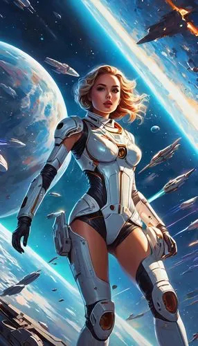 sci fiction illustration,cepheid,andromeda,liora,astronautical,xeelee,teela,barbarella,laureline,astronautic,space art,spacesuit,extravehicular,chandra,liara,honorverse,space suit,giganta,spaceguard,taikonauts,Conceptual Art,Sci-Fi,Sci-Fi 06