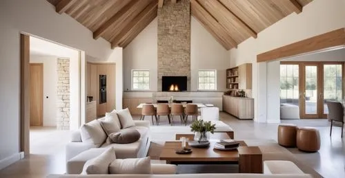 luxury home interior,wooden beams,interior modern design,contemporary decor,fire place,home interior,Photography,General,Realistic