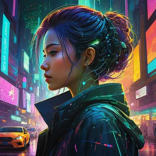 cyberpunk,colorful city,neon,welin,world digital painting,neuromancer,kinkade,city ​​portrait,synthetic,neon lights,neon colors,neon light,colorful background,sci fiction illustration,cyberpunks,dystopian,cityscape,urban,shadowrun,akira,Conceptual Art,Fantasy,Fantasy 18