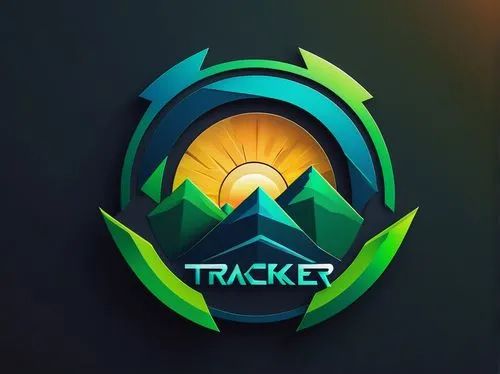 trackers,tk badge,vector design,tracer,logo header,steam logo,vector graphic,growth icon,steam icon,track indicator,vector image,map icon,track,triangles background,owl background,gps icon,vector illustration,spotify icon,arrow logo,vector art,Illustration,Retro,Retro 26