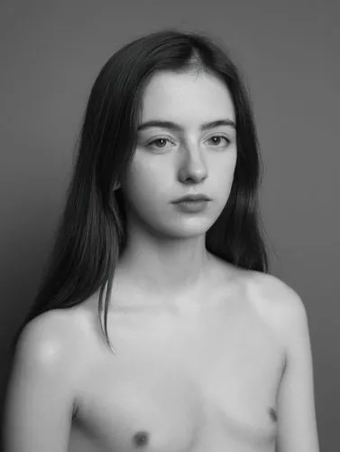 mirifica,female model,dennings,unadorned,young woman,pale,Photography,Black and white photography,Black and White Photography 03