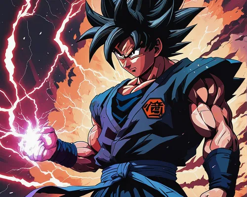 goku,son goku,vegeta,dragon ball z,dragon ball,super cell,dragonball,cleanup,kame sennin,trunks,power icon,electric arc,power cell,takikomi gohan,chakra,electrified,cg artwork,electro,super charged,vector image,Illustration,Paper based,Paper Based 19