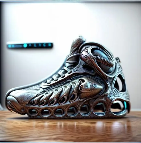 an image of shoes that are in the middle of the floor,biomechanical,lebron james shoes,basketball shoes,roller skates,leather hiking boots,rollerskates