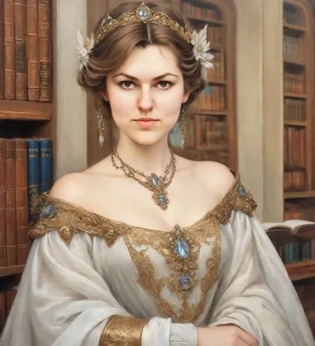 emile vernon,jane austen,portrait of a girl,victorian lady,librarian,portrait of a woman,young woman,romantic portrait,young lady,vintage female portrait,girl in a historic way,female portrait,woman portrait,fantasy portrait,diademhäher,girl portrait,girl studying,portrait,artist portrait,la violetta,Digital Art,Classicism