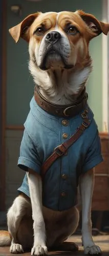 pubg mascot,beagador,beaglier,the french bulldog,english bull doge,peanut bulldog,dwarf bulldog,australian bulldog,renascence bulldogge,teddy roosevelt terrier,sheriff,continental bulldog,french bulldog blue,french bulldog,gundogmus,dog,bulldog,terrier,park ranger,pug,Illustration,Realistic Fantasy,Realistic Fantasy 28