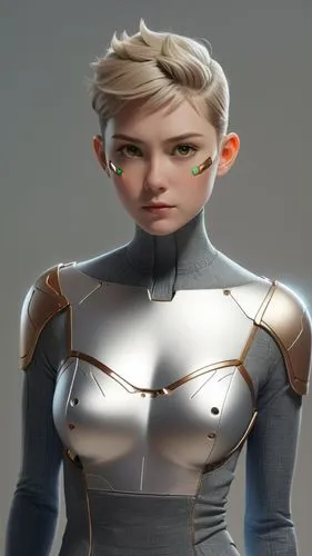 a lady in futuristic outfits posing for the camera,liora,bobinski,gillerman,anakara,eichenberg,zavtra,Unique,3D,3D Character