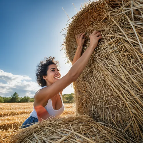 straw bales,woman of straw,straw bale,round straw bales,haymaking,hay stack,hay bale,straw harvest,hay bales,straw hut,bales of hay,needle in a haystack,threshing,straw roofing,round bale,straw field,hay barrel,pile of straw,haystack,farm girl,Photography,General,Realistic