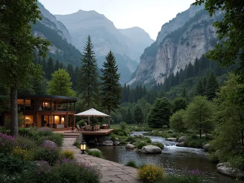 house in the mountains,house in mountains,the cabin in the mountains,beautiful landscape,secluded,seclude,landscape background,chalet,seclusion,home landscape,mountain landscape,landscapes beautiful,nature landscape,kandern,rivendell,summer cottage,mountain scene,nature wallpaper,natural scenery,tranquility