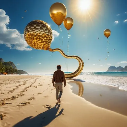 gold and black balloons,balloon with string,foil balloon,balloon trip,little girl with balloons,balloon,Photography,General,Realistic