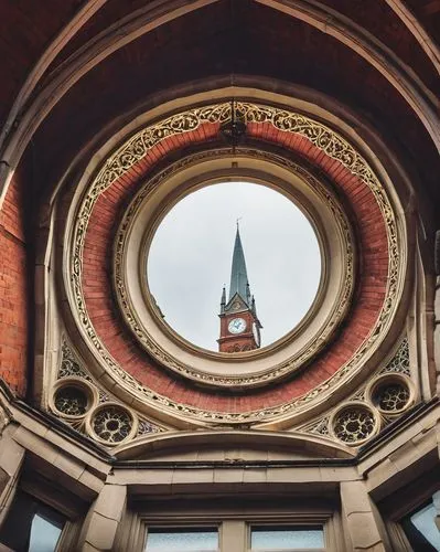 mcmicken,berczy,gooderham,cupola,pierhead,royal albert hall,pancras,kelvingrove,round window,pointed arch,roof domes,spadina,strangeways,three centered arch,chrobry,gallaudet university,charlottetown,soulard,belfry,photographed from below,Illustration,American Style,American Style 10