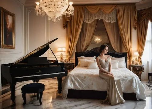 steinway,bridal suite,grand piano,bedchamber,concerto for piano,steinways,pianist,pianoforte,the piano,chambre,ornate room,gleneagles hotel,bosendorfer,bechstein,piano player,wedding photography,boesendorfer,venice italy gritti palace,chopin,great room,Illustration,Paper based,Paper Based 18