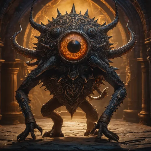 three eyed monster,one eye monster,the eyes of god,portal,hinnom,argus,minotaur,cog,massively multiplayer online role-playing game,end-of-admoria,one-eyed,garuda,daemon,gorgon,imp,cawl,horned,twitch icon,devil,malégon,Photography,General,Fantasy