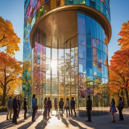 ubc,blavatnik,ocad,macewan,uoit,embl,schulich,sfu,gasteig,umkc,museumsquartier,karolinska,mvrdv,toronto city hall,darmstadtium,the european parliament in strasbourg,ryerson,glass building,espoo,futuroscope,Photography,General,Realistic