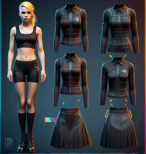 women's clothing,clothing,bolero jacket,see-through clothing,punk design,uniforms,cyberpunk,a uniform,clothes,fashionable clothes,martial arts uniform,police uniforms,ladies clothes,streampunk,ballistic vest,gothic fashion,summer clothing,high-visibility clothing,sportswear,sports uniform,Photography,General,Sci-Fi