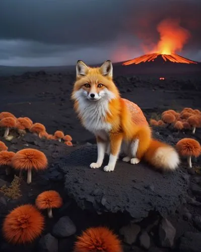 garrison,firefox,vulcano,eruption,firecat,vulkanerciyes,volcanically,active volcano,defence,volcanic landscape,foxen,volcanologist,garrisoning,fox stacked animals,foxhunting,volcanology,volcaniclastic,lava,volcanoes,volcanism,Photography,Documentary Photography,Documentary Photography 07