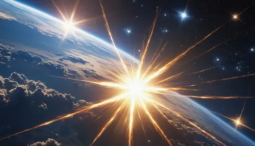 sunburst background,space art,lens flare,copernican world system,trajectory of the star,sun burst,earth in focus,spacewalk,heliosphere,celestial bodies,sunstar,beam of light,orbiting,cosmonautics day,spacewalks,connectedness,sun rays,supernova,light space,bright sun,Photography,General,Realistic