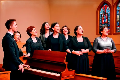 church choir,choir,mastersingers,choral,polychoral,paduan,cantata,chorus,thomanerchor,univocal,chorale,methodists,churchwomen,choir master,cappella,choirbook,kammerchor,mennonite,hutterites,mennonites,Illustration,Realistic Fantasy,Realistic Fantasy 18