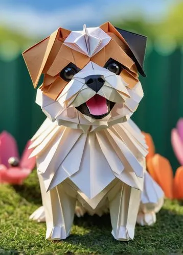 shih tzu,lowpoly,low poly,origami,ein,krypto,thorgal,inu,yorkshire terrier,zwei,french bulldog,corgi,biewer yorkshire terrier,shiba inu,dogbert,uchishiba,the french bulldog,barkdoll,schnaufer,mogwai,Unique,Paper Cuts,Paper Cuts 02