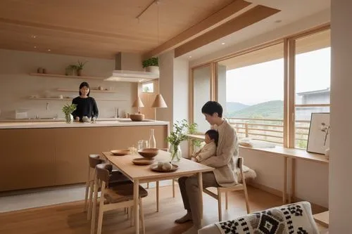 zen, muji, minimal,modern kitchen interior,kitchen design,kitchen interior,modern kitchen,japanese-style room,modern minimalist kitchen,kitchen,kitchenette,oticon,kitchen counter,wooden windows,tile k