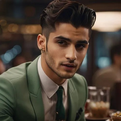 pakistani boy,pompadour,pompadours,green jacket,pine green,pakistani,Photography,General,Cinematic