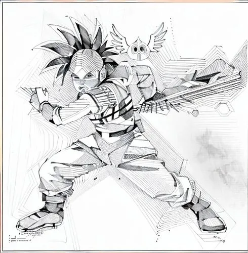 goku,son goku,trunks,kame sennin,vegeta,takikomi gohan,dragon ball,eskrima,dragonball,kenjutsu,mono-line line art,dragon ball z,swordsman,fullmetal alchemist edward elric,japanese martial arts,mono li