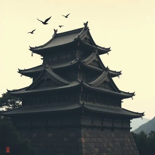 matsumoto castle,kyoto,bird tower,osaka castle,karasu,kiyomizu