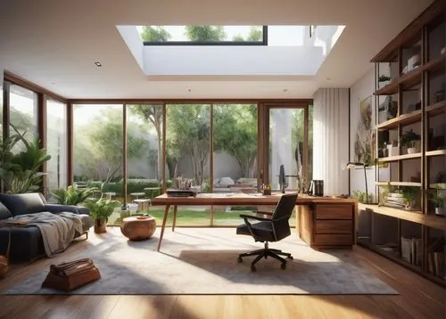 loft,sunroom,modern room,home interior,skylights,interior modern design,living room,livingroom,skylight,3d rendering,daylighting,modern living room,indoor,sky apartment,interior design,folding roof,sitting room,smart home,habitaciones,roof landscape,Illustration,Japanese style,Japanese Style 11