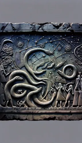 silver octopus,kraken,belt buckle,metal embossing,helmet plate,carved wood,cephalopod,incense burner,octopus tentacles,embossed,unagi,octopus,art soap,god of the sea,nautical banner,sea god,rocker cov