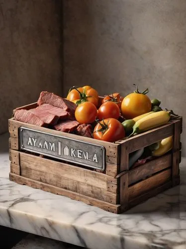 cutting board,cuttingboard,chopping board,flank steak,caponata,bresaola,paprika salami,cookware and bakeware,soppressata,genoa salami,mortadella,salumi,amatriciana sauce,knife kitchen,pastirma,cow waygu pan,borbagatto meat,crate of vegetables,crate of fruit,sicilian cuisine,Illustration,Japanese style,Japanese Style 18