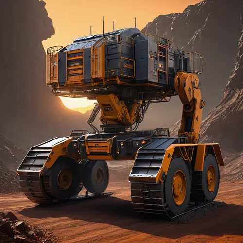 mining excavator,two-way excavator,volvo ec,excavator,bucket wheel excavator,mining,bucket wheel excavators,excavators,heavy equipment,construction machine,mining facility,heavy machinery,construction vehicle,bulldozer,tracked dumper,compactor,miner,digging equipment,construction equipment,land vehicle,Illustration,Abstract Fantasy,Abstract Fantasy 09