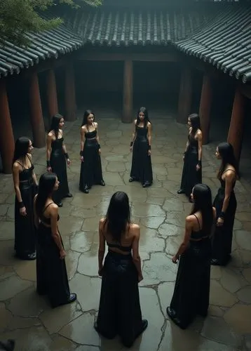 wudang,coven,laibin,empresses,priestesses,handmaiden,Photography,Documentary Photography,Documentary Photography 11