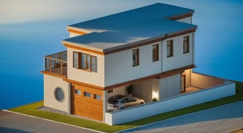 casa moderna con buena luz, el mismo contexto de la foto de referencia ,miniature house,model house,3d rendering,cubic house,dunes house,inmobiliaria,electrohome,small house,homebuilding,smart home,in