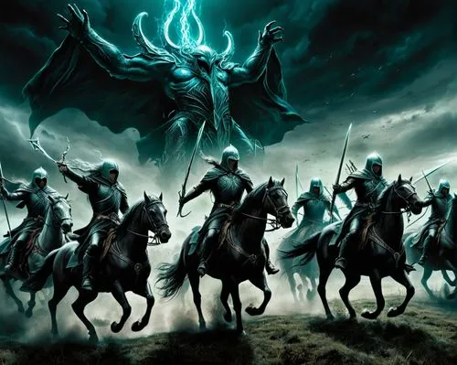 ringwraiths,silmarillion,dethklok,morgoth,angmar,nekron,Conceptual Art,Fantasy,Fantasy 34