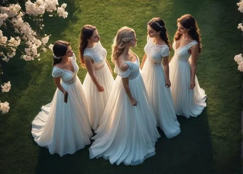 celtic woman,wedding dresses,countesses,debutantes,brides,wedding dress train,Photography,General,Realistic