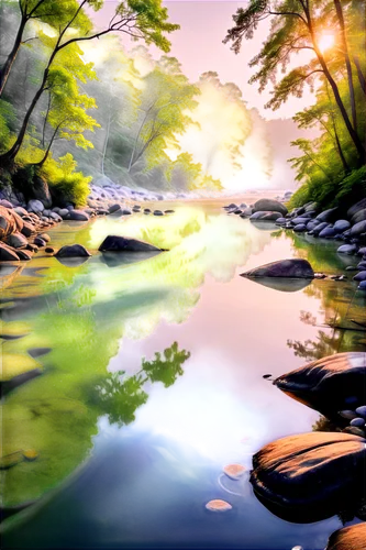 river landscape,brook landscape,waterscape,nature background,watercolor background,flowing creek,clear stream,water scape,a river,streamside,aura river,landscape background,forest lake,forest landscape,mountain river,evening lake,pond,waterbody,nature landscape,wetland,Conceptual Art,Daily,Daily 24