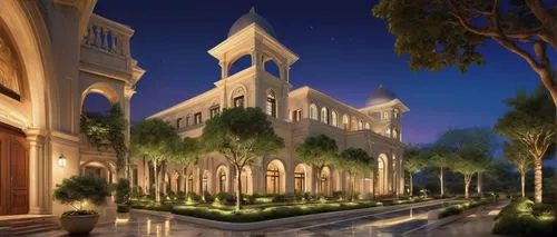 sursock,emirates palace hotel,qasr al watan,al nahyan grand mosque,habtoor,dubailand,zabeel,kashan,riad,jumeirah,venetian hotel,emaar,khobar,largest hotel in dubai,islamic architectural,dragon palace hotel,crown palace,medinah,3d rendering,al qurayyah,Illustration,Realistic Fantasy,Realistic Fantasy 03