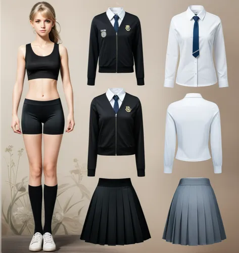 women's clothing,martial arts uniform,women clothes,ladies clothes,cheerleading uniform,sports uniform,school uniform,school clothes,anime japanese clothing,police uniforms,menswear for women,fashionable clothes,clothing,black and white pieces,clothes,uniforms,women fashion,bicycle clothing,formal wear,fashion vector,Photography,General,Natural