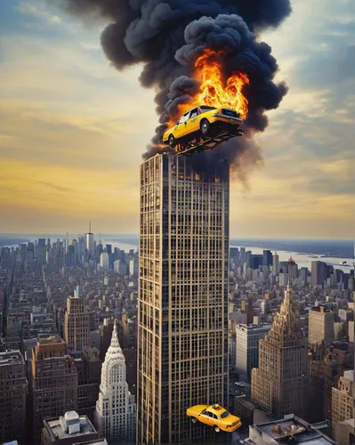 fire disaster,911,9 11,september 11,the conflagration,fire-fighting helicopter,stock market collapse,fire-fighting,burned down,airplane crash,1wtc,1 wtc,plane crash,wtc,photo manipulation,fire alarms,fire ladder,photoshop manipulation,fire sprinkler,skycraper,Photography,Artistic Photography,Artistic Photography 14