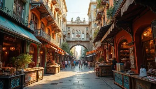 seville,grand bazaar,sevilla,souks,santiago de compostela,barcellona,old havana,toledo spain,souk,souq,spice market,beyoglu,palermo,damascus,arcaded,florence,carrer,barcelone,toledo,spice souk,Photography,General,Realistic