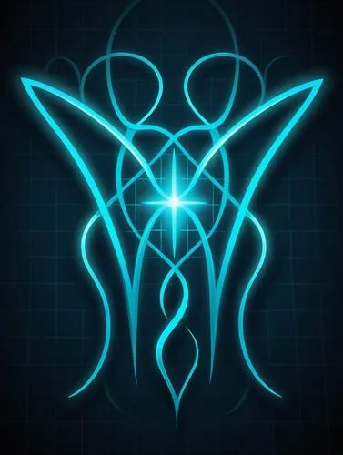 some kind of abstract logo with bright light,butterfly vector,morphos,metatron's cube,merkabah,metatron,archangels,Unique,Design,Logo Design