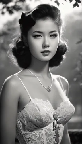 vintage asian,connie stevens - female,vintage woman,yuanpei,xiaoqing,gene tierney,pleasantville,madhubala,japanese woman,charulata,rosalba,mikimoto,maureen o'hara - female,qixi,nikkatsu,duchesse,jeann