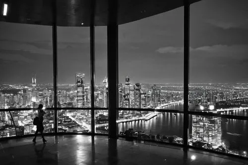 sky city tower view,chongqing,skydeck,skypark,shangai,marina bay sands,skyloft,the observation deck,cityview,lotte world tower,city at night,observation deck,shanghai,skyscapers,lujiazui,guangzhou,cityscapes,taikoo,sathorn,city view,Illustration,Black and White,Black and White 33