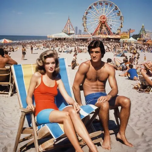 coney island,vintage boy and girl,kodachrome,model years 1960-63,vintage 1950s,beachgoers,gena rolands-hollywood,vintage man and woman,beachers,model years 1958 to 1967,selleck,honeymooners,ann margaret,beachcombers,surfaris,fifties,50's style,keansburg,vacationers,thunderball,Conceptual Art,Fantasy,Fantasy 04