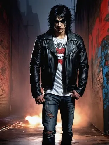 rocker,renegade,dean razorback,kahn,punk,rock music,rock,cosplay image,thrash metal,photo session in torn clothes,biker,angry man,if samy wants a bootie metalica,punk design,rock 'n' roll,death angel,portrait background,kojima,torque,daemon,Conceptual Art,Fantasy,Fantasy 20