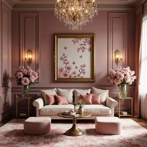 ornate room,sitting room,peony pink,opulently,damask,opulent,baccarat,rosecliff,lanesborough,claridge,ritzau,decoratifs,opulence,pink carnations,pink peony,damask background,great room,sumptuous,pink magnolia,gournay